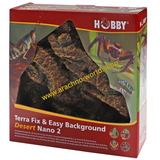 Terra Fix & Easy Rückwand Desert und Forest für Nano Terrarien