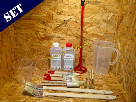 Epoxidharz Set / E45TM / Feuchtraum-Terrarien und Aquarien