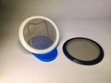 Lüftungseinsatz 50mm rund aus Edelstahl